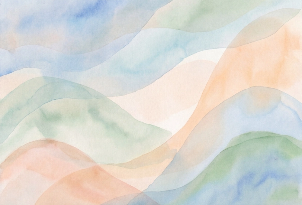 Abstrakte Pastellillustration zu weiteren therapeutischen Themen